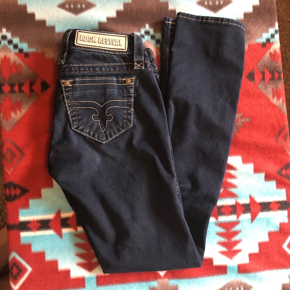 Rock Revival straight leg (stretch) sz 25